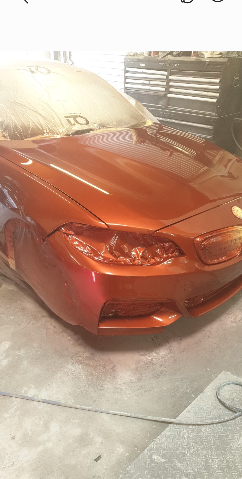 Finished Bumper Repair result